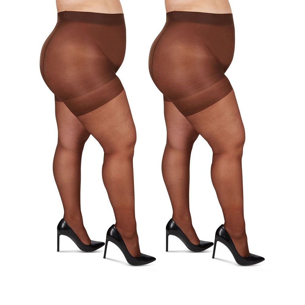 2 пары пышных шелковистых прозрачных колготок Ct MeMoi, цвет French Coffee
2 пары пышных шелковистых прозрачных колготок Ct MeMoi, цвет French Coffee