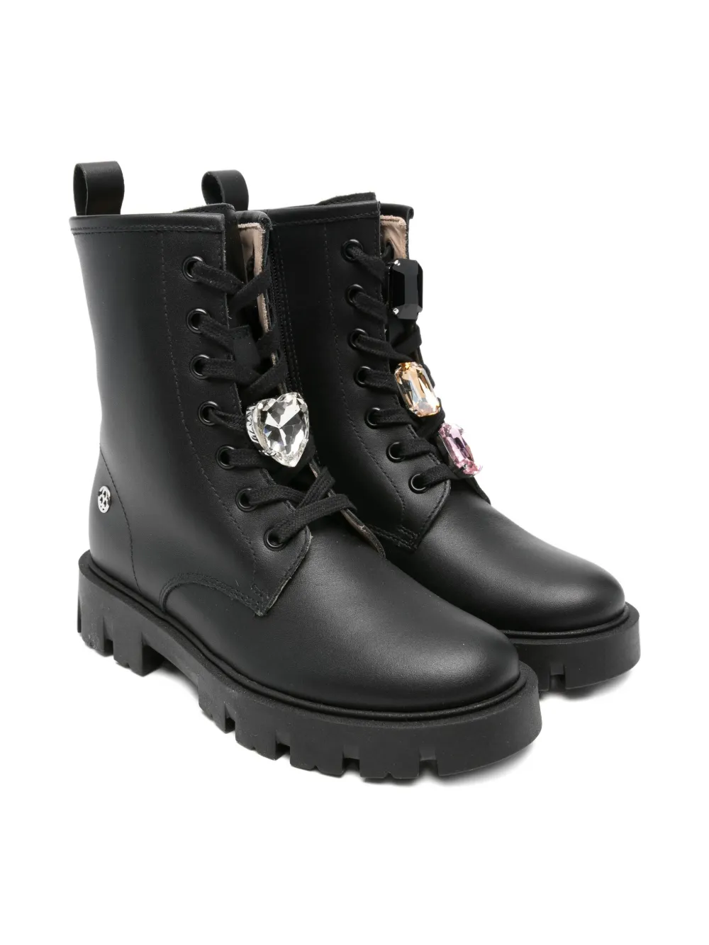 Кожаные ботинки на шнуровке Florens, черный
Кожаные ботинки на шнуровке Florens, черный