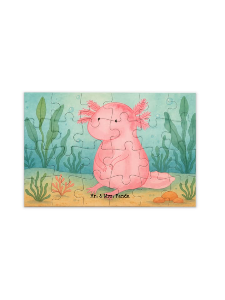 Mr. & Mrs. Panda Милый рисунок аксолотля на пазле, выполненный в белом цвете, без надписи
Mr. & Mrs. Panda Милый рисунок аксолотля на пазле, выполненный в белом цвете, без надписи