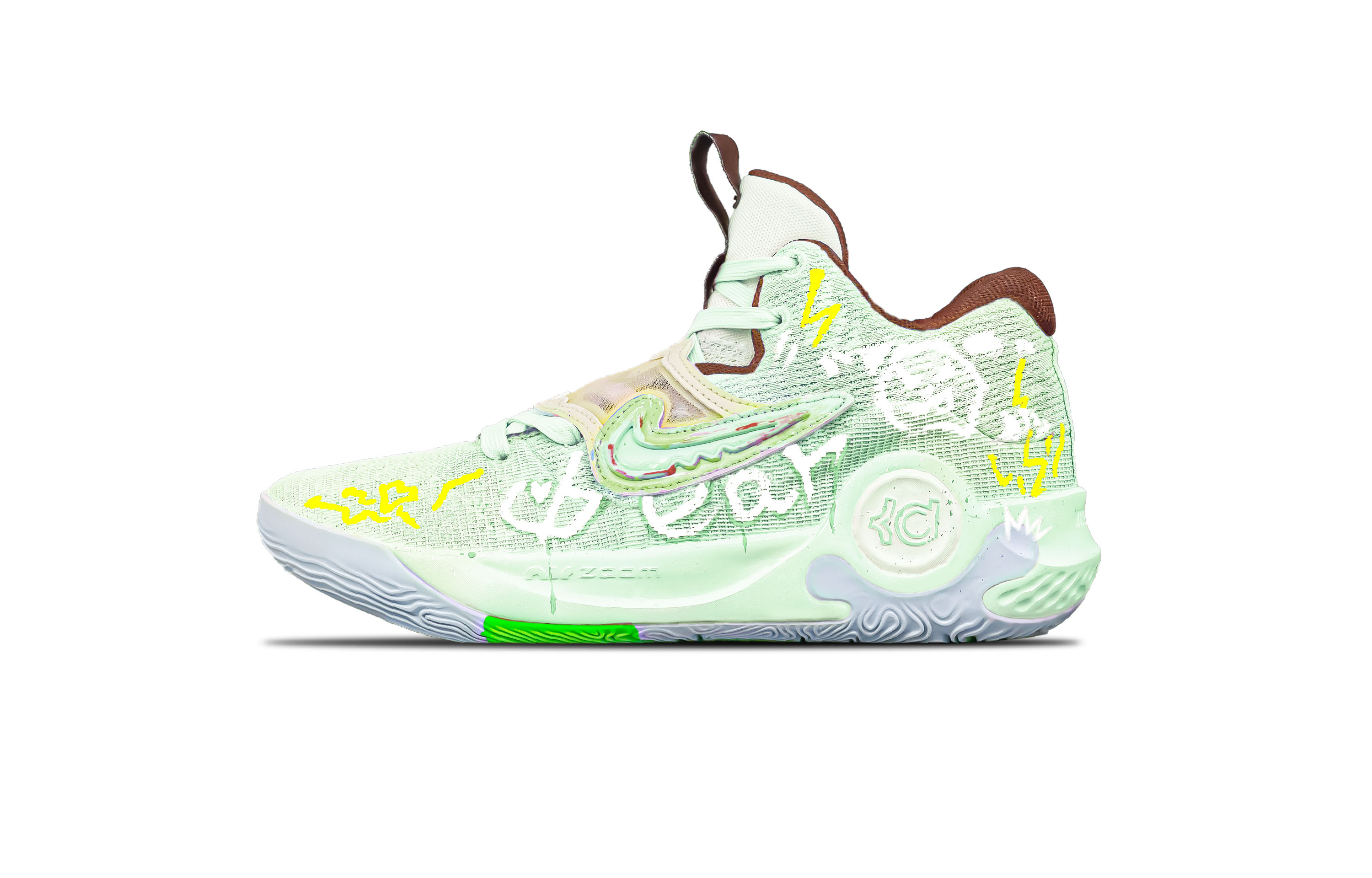 Nike Баскетбольные кроссовки KD Trey 5 Dreamy Forest с амортизацией, противоскользящие и износостойкие, среднего размера, мужские, зеленые
Nike Баскетбольные кроссовки KD Trey 5 Dreamy Forest с амортизацией, противоскользящие и износостойкие, среднего размера, мужские, зеленые