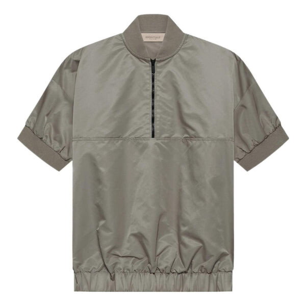 Футболка half zip pullover 'deser taupe' Fear Of God Essentials, серый
Футболка half zip pullover 'deser taupe' Fear Of God Essentials, серый