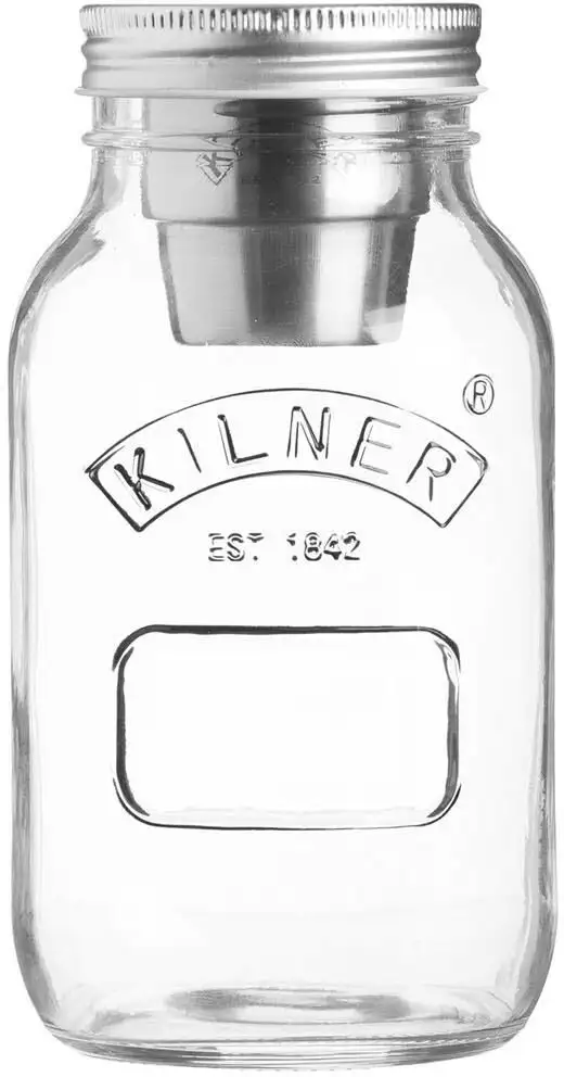 KILNER Банка для хранения "Snack on the Go", (набор, 3 шт., 1 банка для хранения, 1 чашка, 1 крышка для консервирования), вместимость 1 литр Высота: 18,5 см, цвет transparent/edelstahlfarben
KILNER Банка для хранения "Snack on the Go", (набор, 3 шт., 1 банка для хранения, 1 чашка, 1 крышка для консервирования), вместимость 1 литр Высота: 18,5 см, цвет transparent/edelstahlfarben