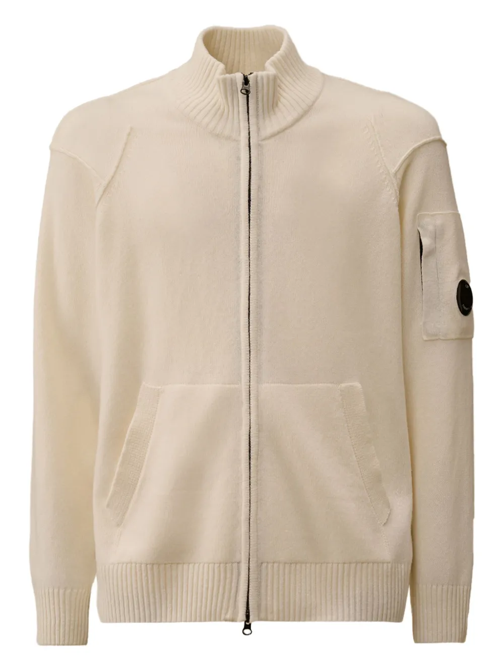 Кардиган на молнии C.P. Company, белый
Кардиган на молнии C.P. Company, белый