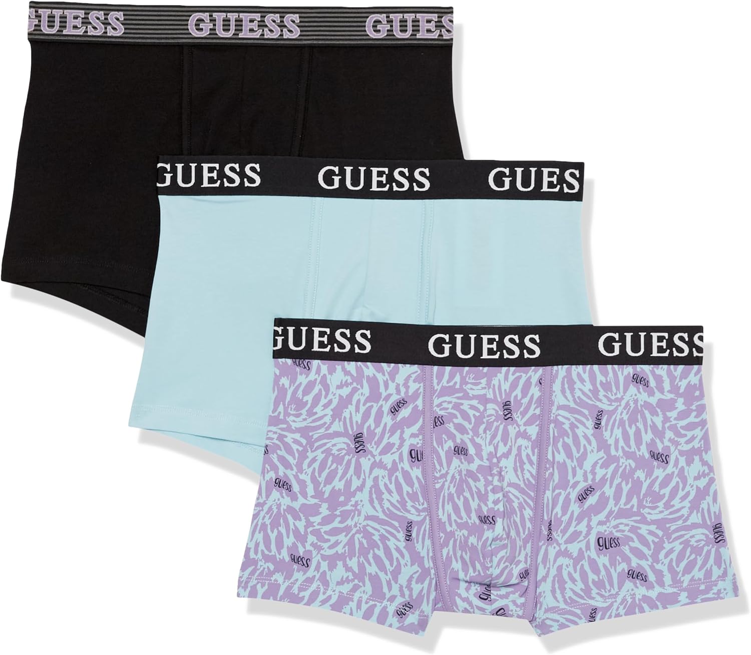 GUESS мужские трусы-боксеры Joe Boxer Trunk, 3 шт., Guess Animalier Violet
GUESS мужские трусы-боксеры Joe Boxer Trunk, 3 шт., Guess Animalier Violet