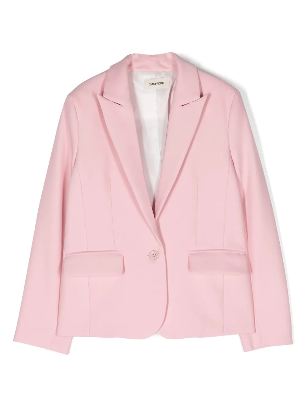 Однобортный блейзер Zadig & Voltaire Kids, розовый
Однобортный блейзер Zadig & Voltaire Kids, розовый