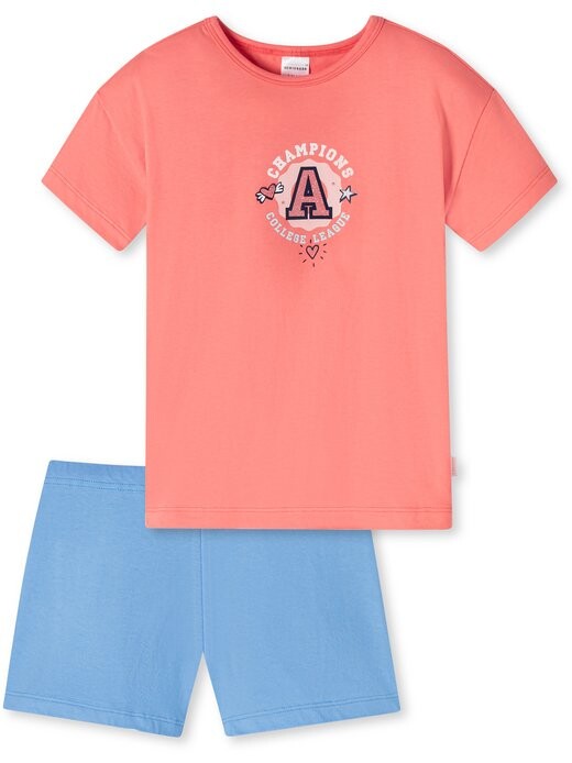 Пижамы для девочек world из органического хлопка Schiesser, красный
Пижамы для девочек world из органического хлопка Schiesser, красный