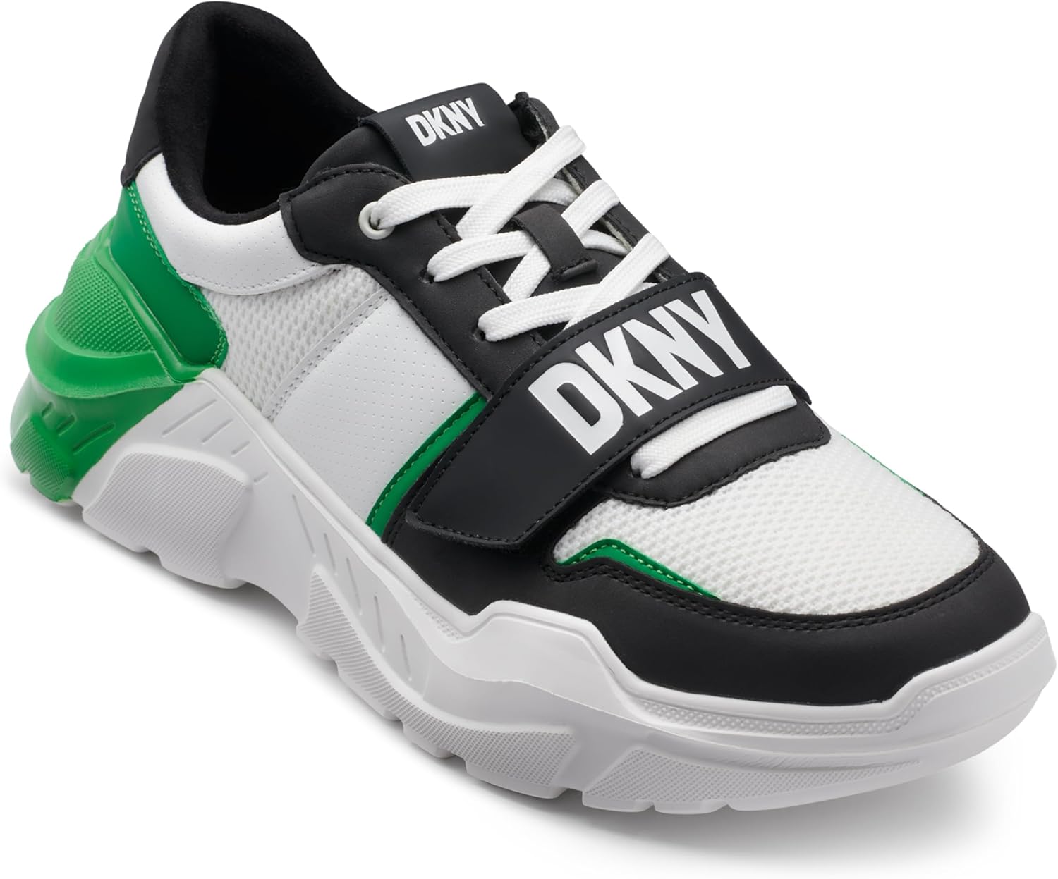 Мужские кроссовки DKNY Runner с комбинированными материалами и ремешком с логотипом, зеленый
Мужские кроссовки DKNY Runner с комбинированными материалами и ремешком с логотипом, зеленый
