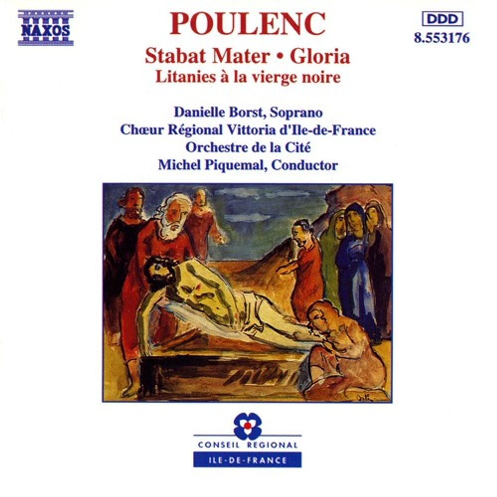 Диск CD Poulenc: Stabat Mater / Gloria - Francis Poulenc, Danielle Borst, Ile de France Vittoria Regional Choir, Orchestre de la Cite, Michel Piquemal
Диск CD Poulenc: Stabat Mater / Gloria - Francis Poulenc, Danielle Borst, Ile de France Vittoria Regional Choir, Orchestre de la Cite, Michel Piquemal