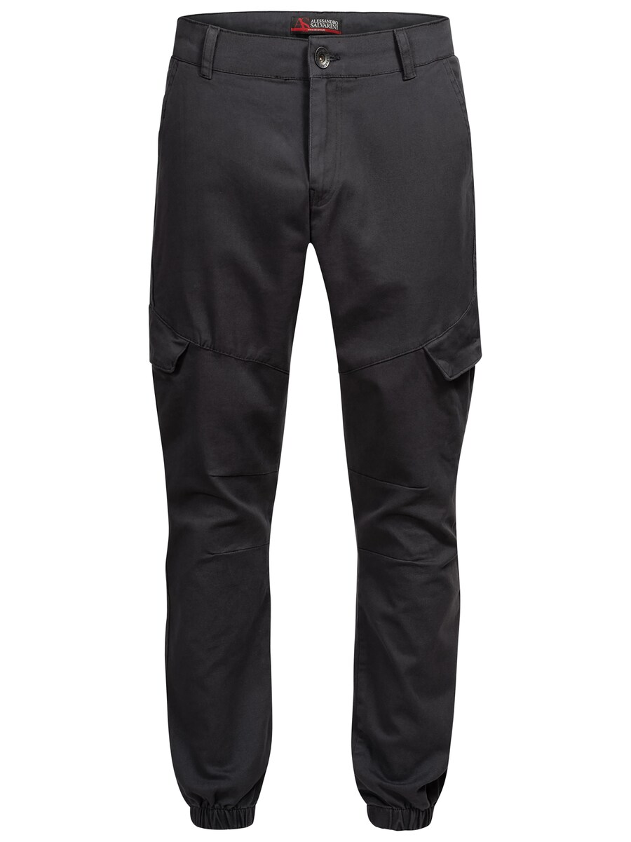 Тканевые брюки Alessandro Salvarini Tapered Pants AS274, антрацит 
Тканевые брюки Alessandro Salvarini Tapered Pants AS274, антрацит