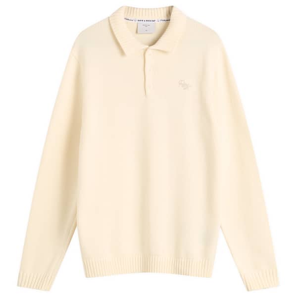 Вязаная рубашка-поло Verso с длинным рукавом Percival, экрю
Вязаная рубашка-поло Verso с длинным рукавом Percival, экрю