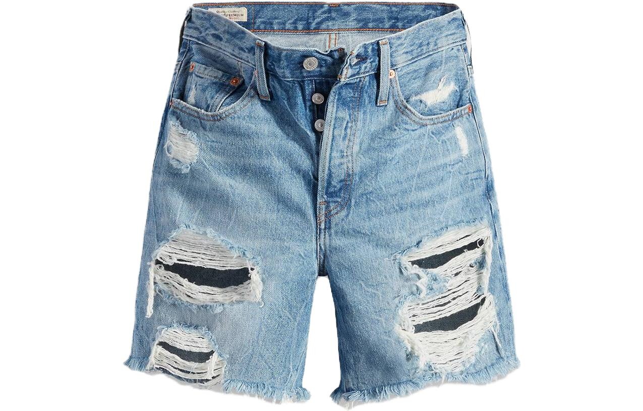 Джинсовые шорты женские светло-голубые Levi’S
Джинсовые шорты женские светло-голубые Levi’S