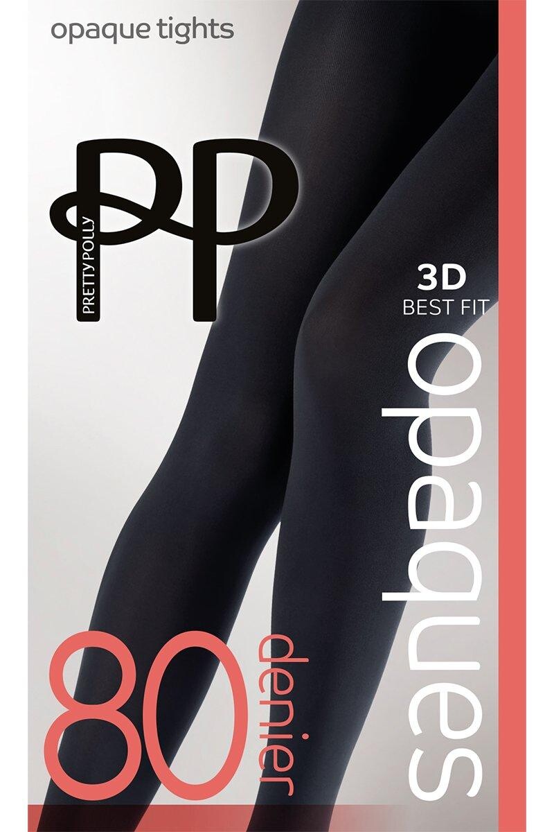 Непрозрачные колготки премиум-класса с объемным эффектом 80 ден Pretty Polly, черный
Непрозрачные колготки премиум-класса с объемным эффектом 80 ден Pretty Polly, черный