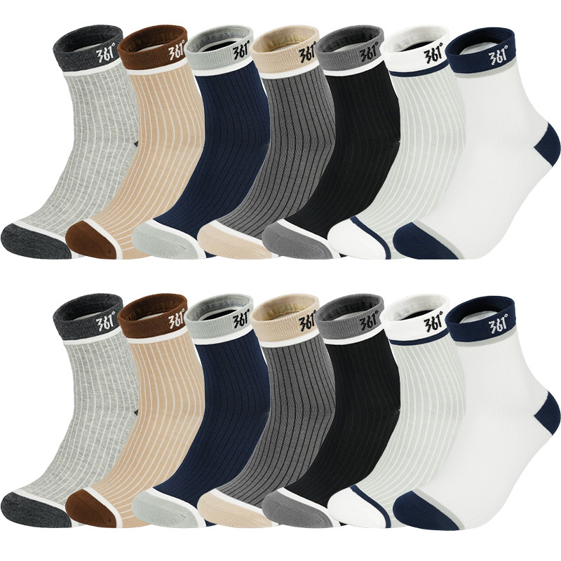 Набор унисекс носков Crew 361°, 14 pack (темно-синий+черный+белый+светло-серый+темно-серый+хаки+coffee)
Набор унисекс носков Crew 361°, 14 pack (темно-синий+черный+белый+светло-серый+темно-серый+хаки+coffee)