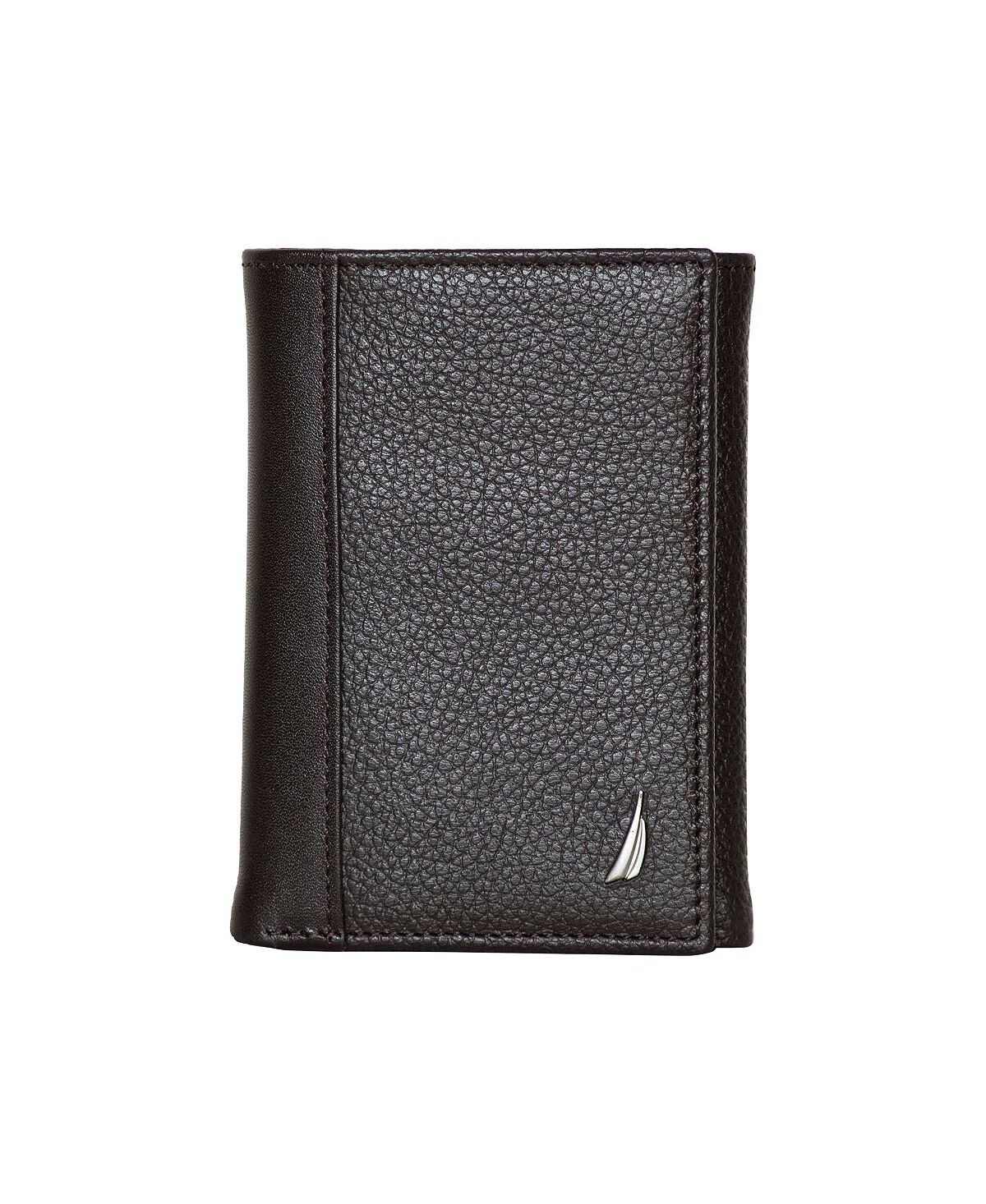 Мужской кожаный кошелек тройного сложения Nautica
Мужской кожаный кошелек тройного сложения Nautica