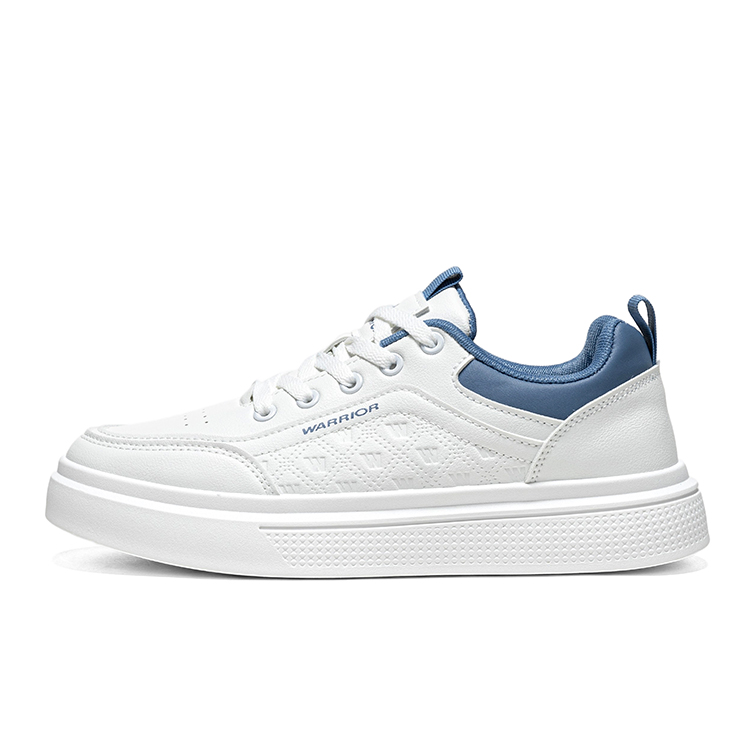 WARRIOR Бело-голубые мужские скейтерские кроссовки Low top с увеличенной высотой и устойчивостью к истиранию
WARRIOR Бело-голубые мужские скейтерские кроссовки Low top с увеличенной высотой и устойчивостью к истиранию