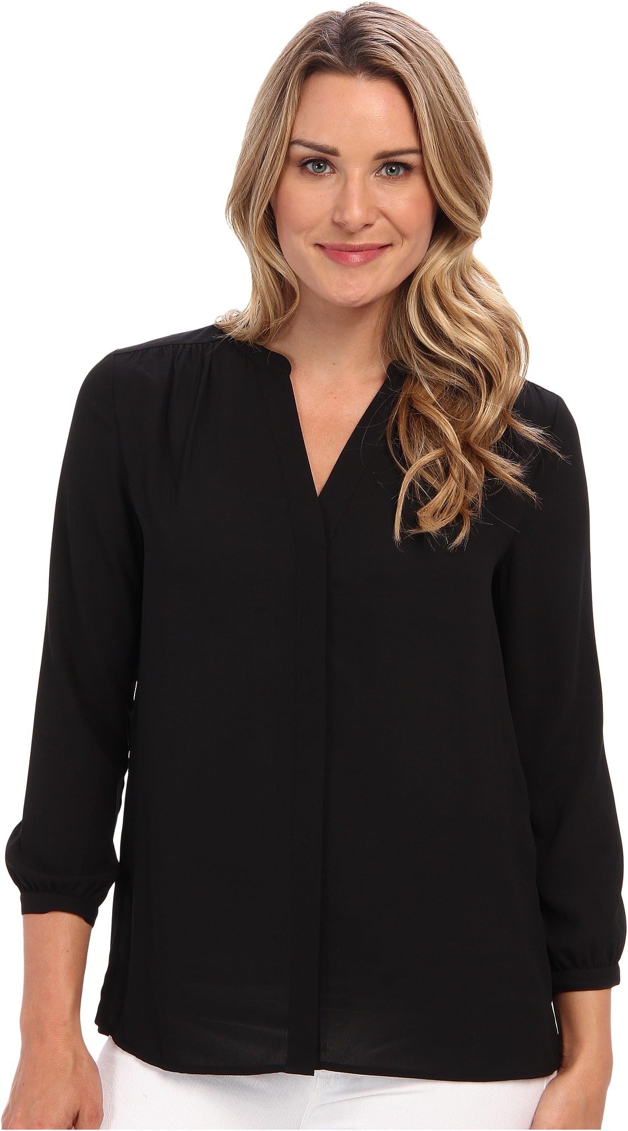 Блуза NYDJ Blouse w/ Pleated Back, Black
Блуза NYDJ Blouse w/ Pleated Back, Black