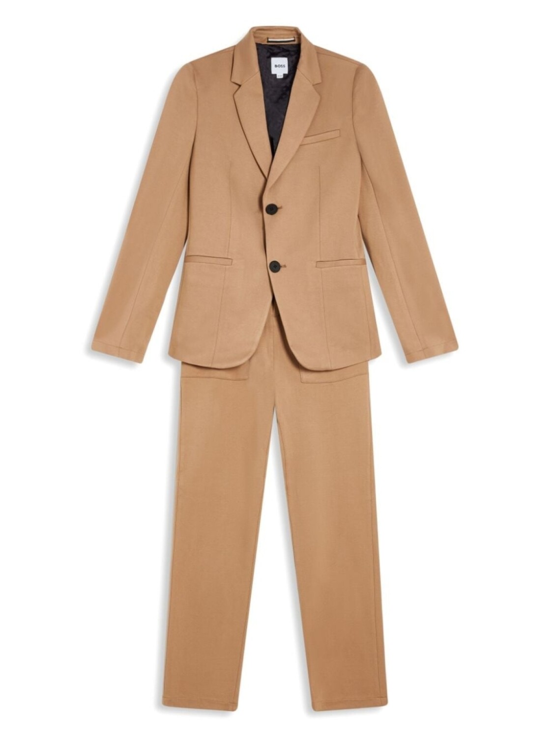 BOSS Kidswear костюм с однобортным пиджаком, нейтральный цвет
BOSS Kidswear костюм с однобортным пиджаком, нейтральный цвет