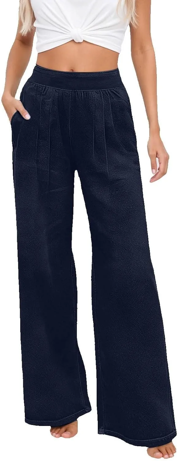 Женские джинсы с высокой талией и плиссировкой
Женские джинсы с высокой талией и плиссировкой