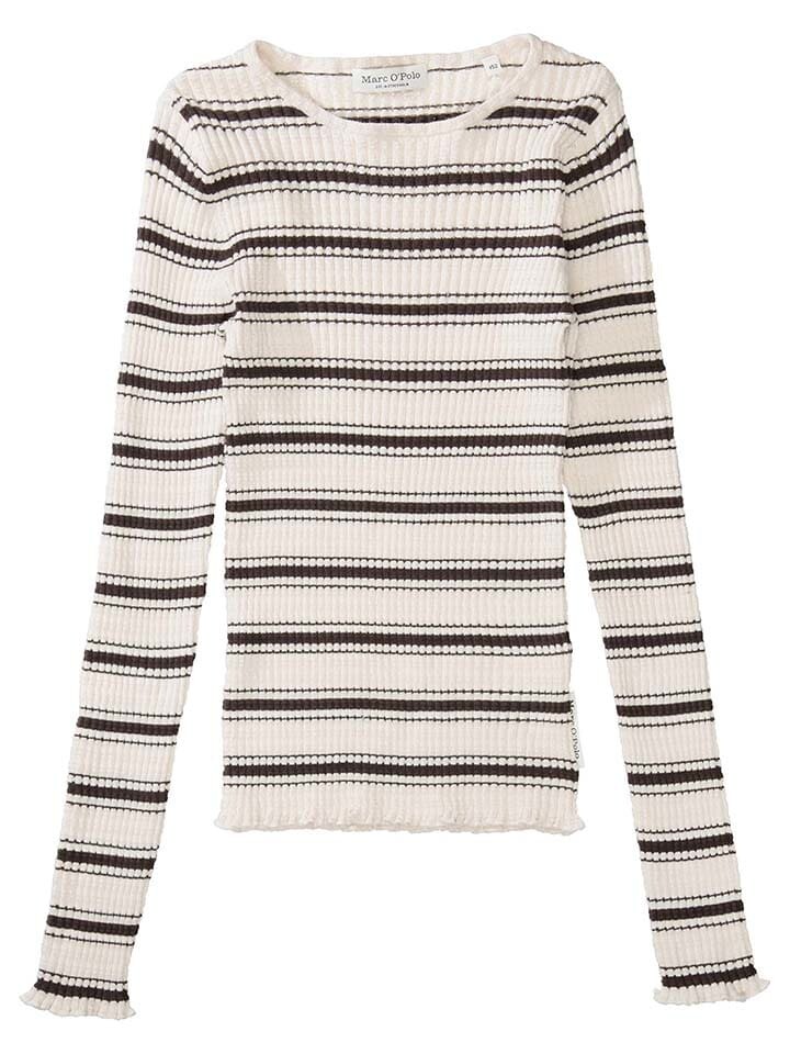 Лонгслив Marc O'Polo Junior Longsleeve, цвет Creme/Braun 
Лонгслив Marc O'Polo Junior Longsleeve, цвет Creme/Braun