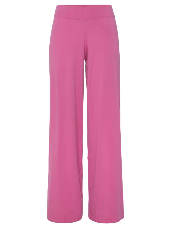 LASCANA Вязаные брюки розового цвета
LASCANA Вязаные брюки розового цвета