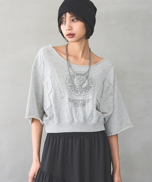 Футболка с коротким рукавом, крой "Remake-Like College", бренд PAGEBOY, серый
Футболка с коротким рукавом, крой "Remake-Like College", бренд PAGEBOY, серый