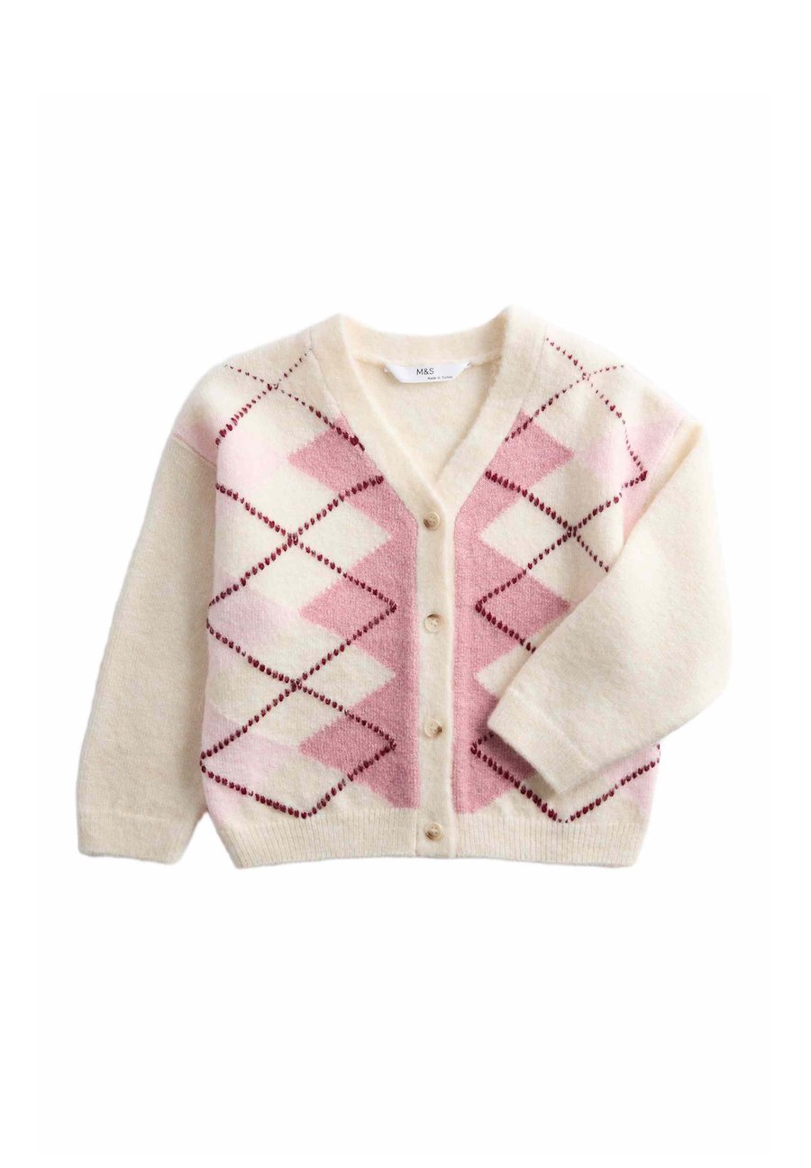 Кардиган Marks & Spencer ARGYLE, Pink Mix/Mottled Light Pink
Кардиган Marks & Spencer ARGYLE, Pink Mix/Mottled Light Pink