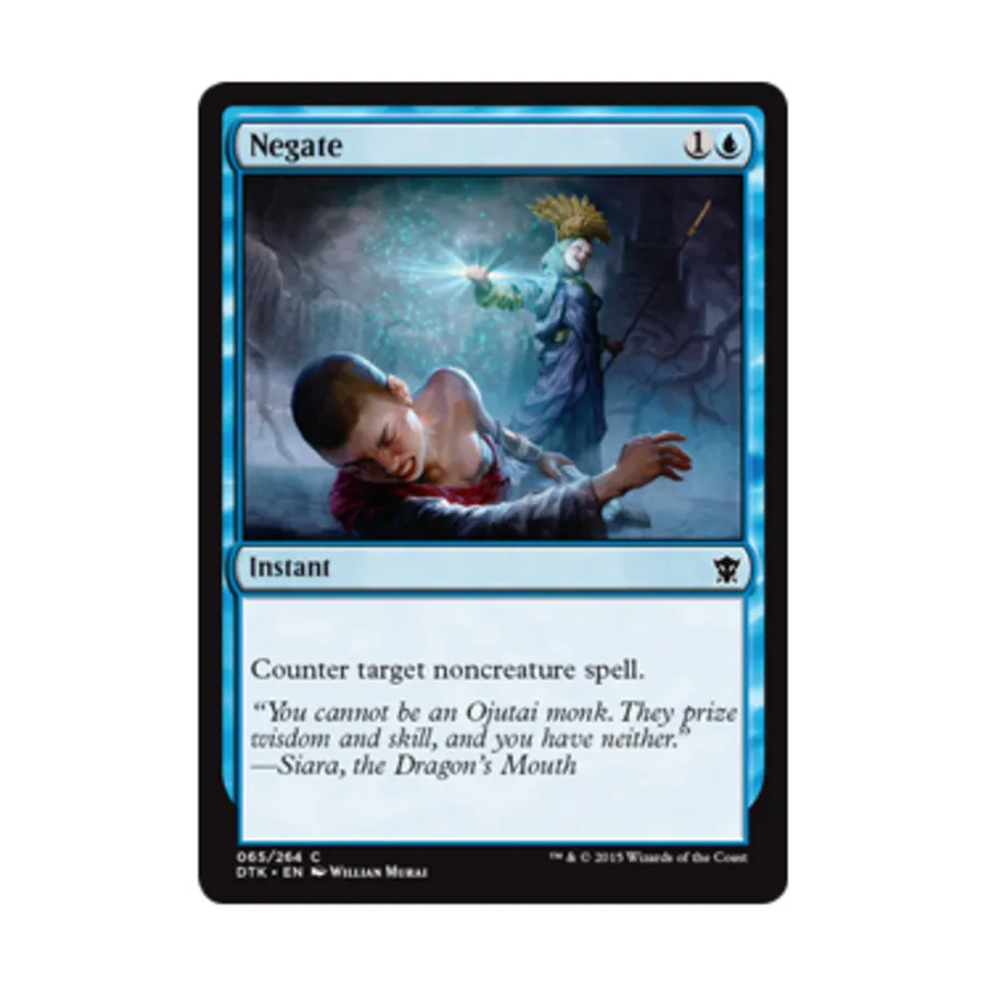 CCG Отрицание (C) (Фольга), MTG - Dragons of Tarkir
CCG Отрицание (C) (Фольга), MTG - Dragons of Tarkir