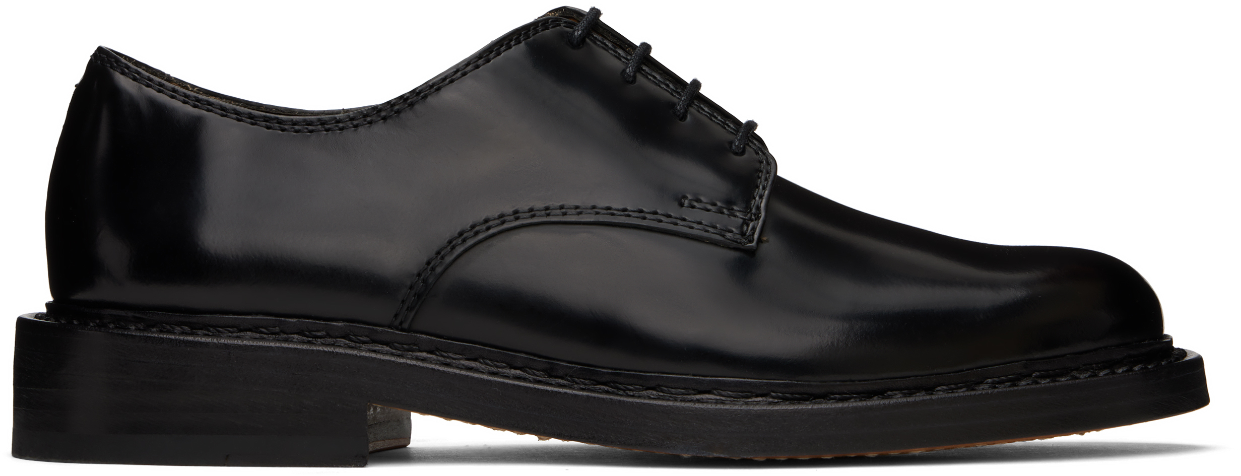 Парадные дерби в черной форме OUR LEGACY, Black leather
Парадные дерби в черной форме OUR LEGACY, Black leather