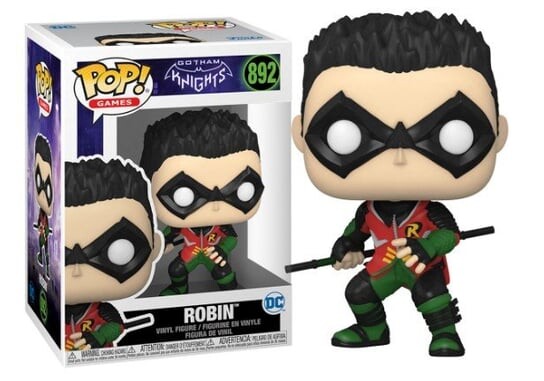 Funko POP! Игры, коллекционная фигурка, Gotham Knights, Робин
Funko POP! Игры, коллекционная фигурка, Gotham Knights, Робин