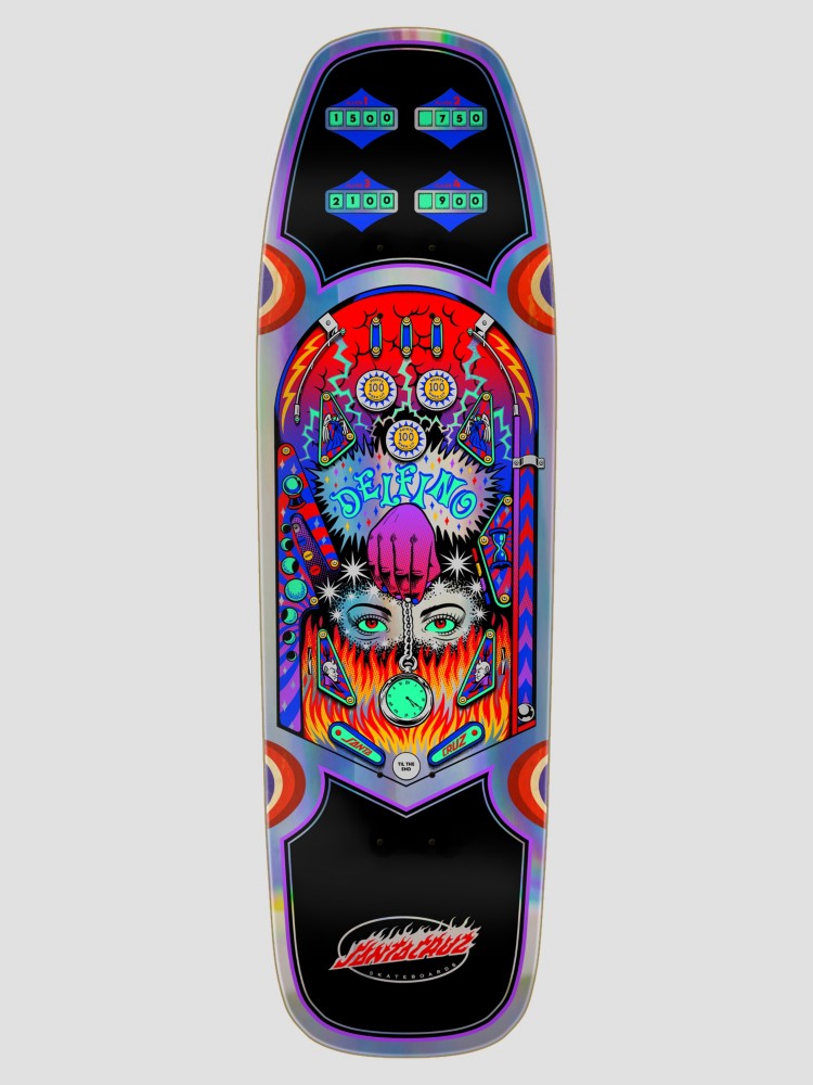 Дека для скейтборда Santa Cruz Delfino Pinball Shaped 9.14″ Skateboard Deck, black
Дека для скейтборда Santa Cruz Delfino Pinball Shaped 9.14″ Skateboard Deck, black
