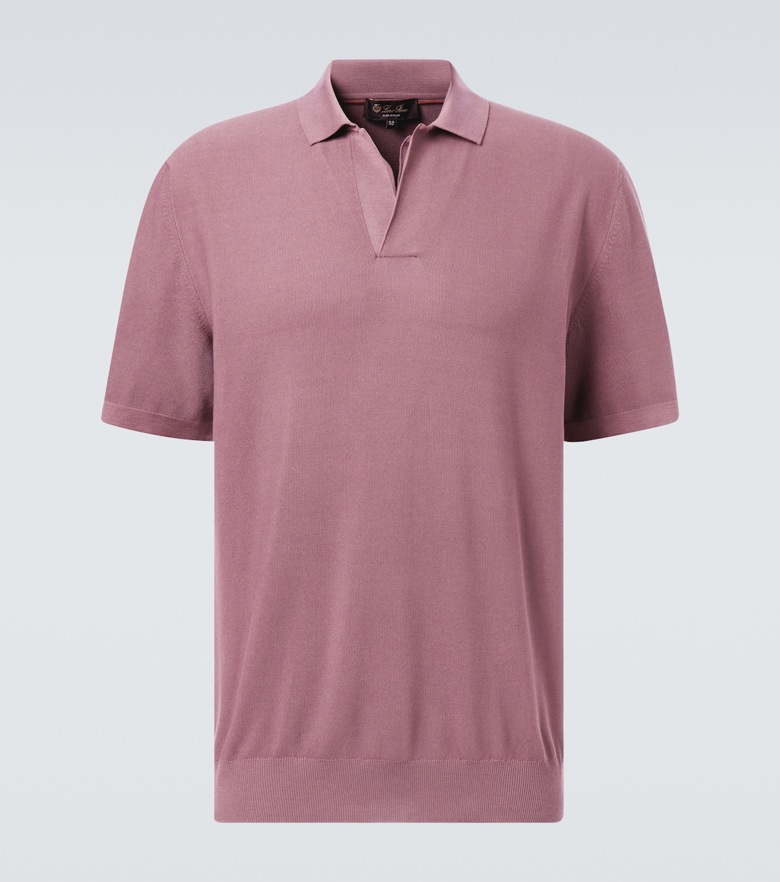 Хлопковая и шёлковая поло Loro Piana, Curry Rose
Хлопковая и шёлковая поло Loro Piana, Curry Rose