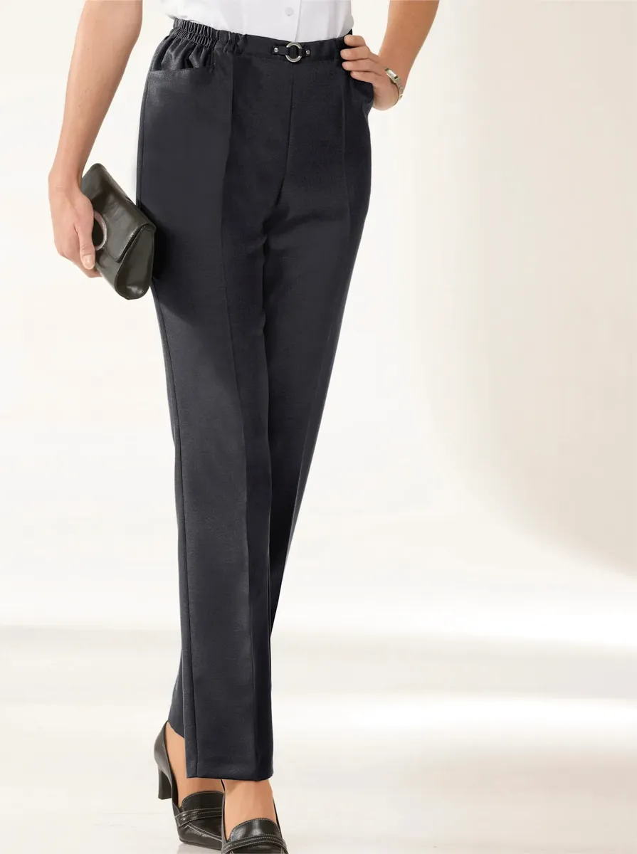 Брюки без застежки Classic Basics, цвет Schwarz + Schwarz-Gestreift
Брюки без застежки Classic Basics, цвет Schwarz + Schwarz-Gestreift