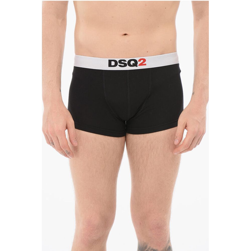 Боксеры DSQ2 из хлопка с логотипом на поясе Dsquared2, черный
Боксеры DSQ2 из хлопка с логотипом на поясе Dsquared2, черный