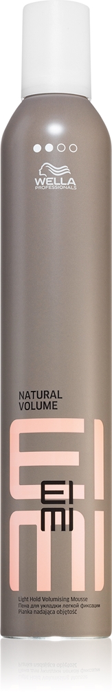 Мусс для укладки волос Eimi Natural Volume с эффектом придания объема Wella Professionals, 500 мл
Мусс для укладки волос Eimi Natural Volume с эффектом придания объема Wella Professionals, 500 мл
