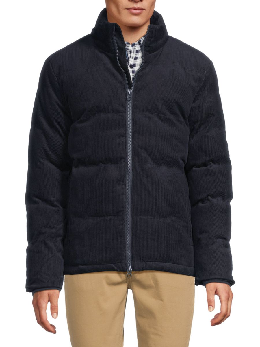 Стеганая вельветовая куртка-пуховик Slate & Stone, темно-синий
Стеганая вельветовая куртка-пуховик Slate & Stone, темно-синий