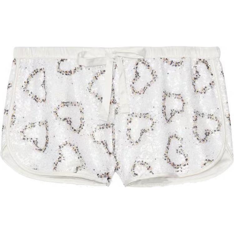 Victoria's Secret Женские трусики 1 упаковка White Heart Sequins
Victoria's Secret Женские трусики 1 упаковка White Heart Sequins