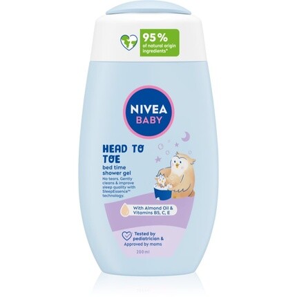 Гель для душа Nivea Baby перед сном, 200 мл - Nivea 
Гель для душа Nivea Baby перед сном, 200 мл - Nivea
