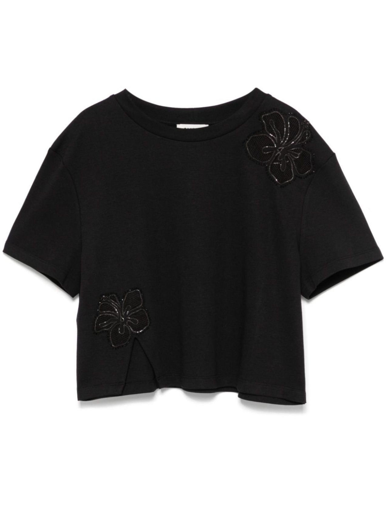 SANDRO футболка со стразами, черный
SANDRO футболка со стразами, черный