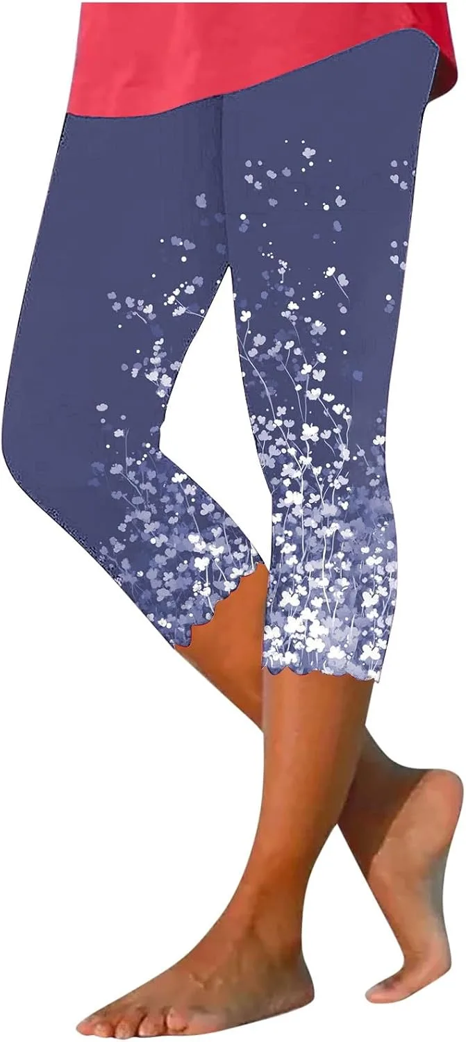 Капри для женщин Casual летние брюки с цветочным принтом GOHRSHA
Капри для женщин Casual летние брюки с цветочным принтом GOHRSHA