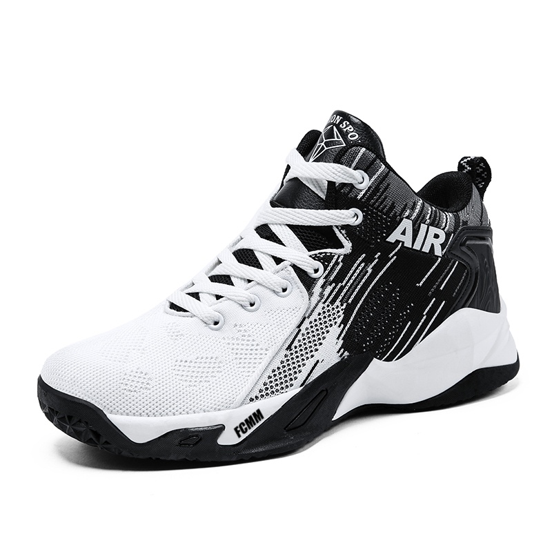 Противоскользящие и дышащие детские баскетбольные кроссовки FCMM, белый/черный
Противоскользящие и дышащие детские баскетбольные кроссовки FCMM, белый/черный
