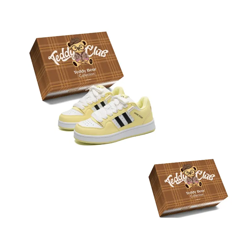 Teddy Bear Collection Скользоустойчивые, износостойкие, легкие, дышащие лоу-топ скейтборд-кроссовки унисекс Custard, цвет Custard
Teddy Bear Collection Скользоустойчивые, износостойкие, легкие, дышащие лоу-топ скейтборд-кроссовки унисекс Custard, цвет Custard