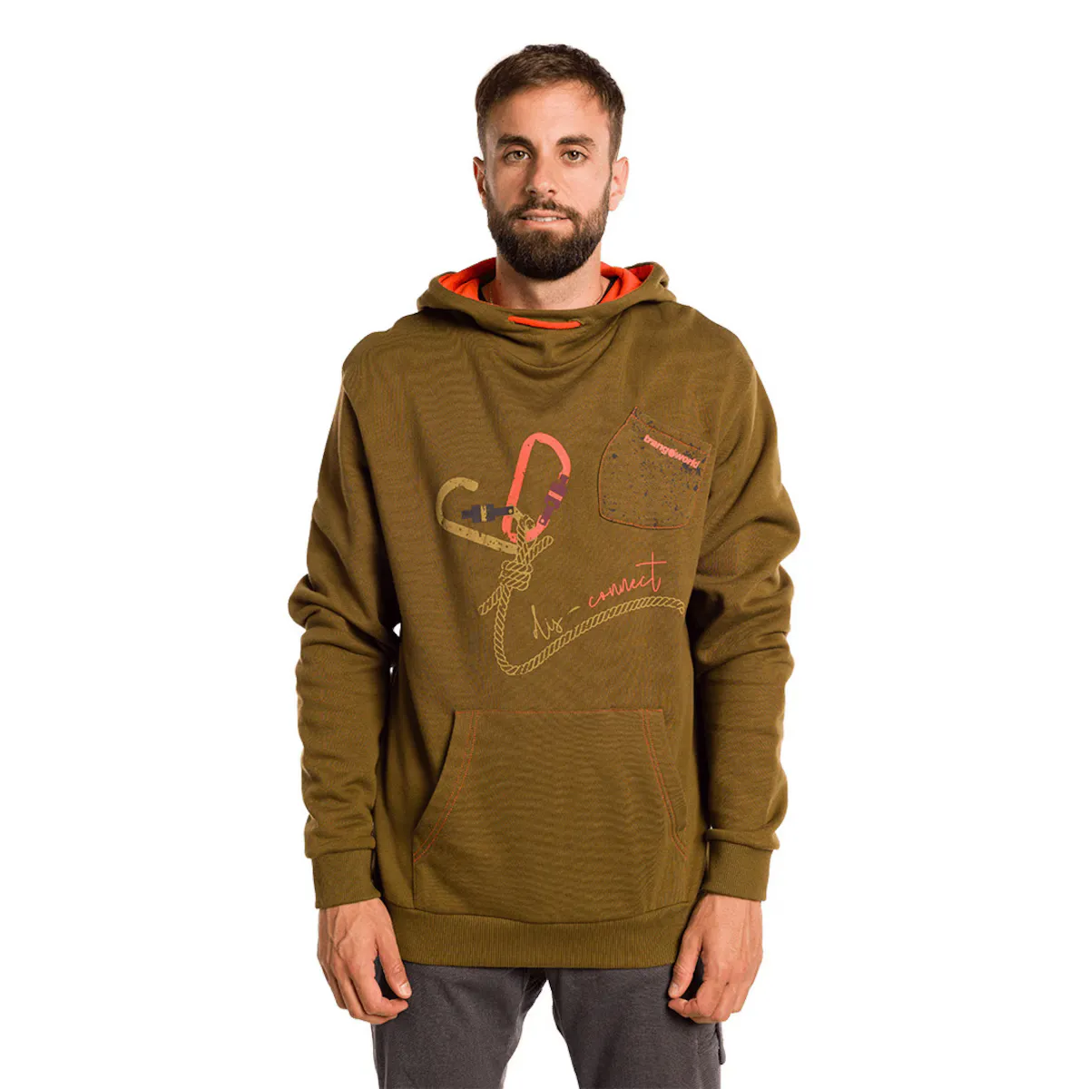 Мужской свитшот Disconnect Trangoworld, цвет Kaki
Мужской свитшот Disconnect Trangoworld, цвет Kaki