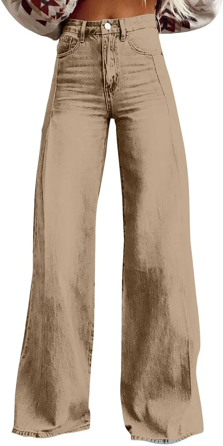 Женские джинсы Casual Vintage с широкими штанинами HYYGOCCTV
Женские джинсы Casual Vintage с широкими штанинами HYYGOCCTV