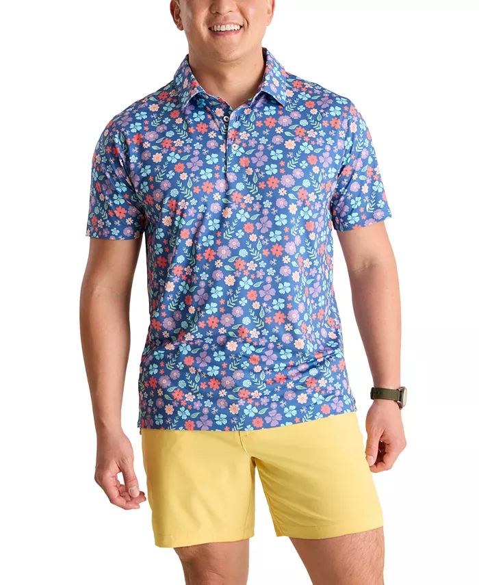 Мужская футболка-поло The Spring Pedal классического кроя с принтом для активного образа жизни Chubbies, синий
Мужская футболка-поло The Spring Pedal классического кроя с принтом для активного образа жизни Chubbies, синий