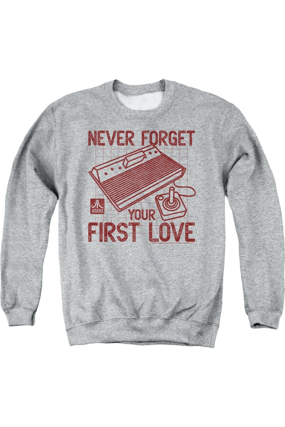 Atari First Love толстовка для взрослых с круглым вырезом Gildan, цвет athletic heather
Atari First Love толстовка для взрослых с круглым вырезом Gildan, цвет athletic heather