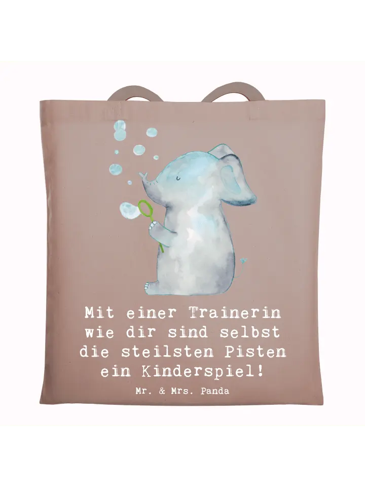 Сумка для переноски Mr & Mrs Panda Skifahren Trainerin, пастельно-коричневый
Сумка для переноски Mr & Mrs Panda Skifahren Trainerin, пастельно-коричневый