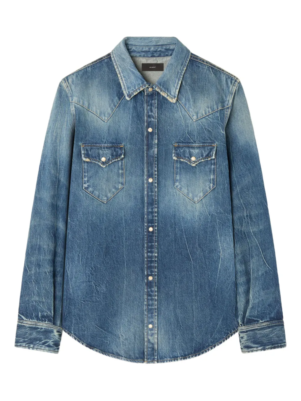 Джинсовая рубашка Alanui, синий
Джинсовая рубашка Alanui, синий
