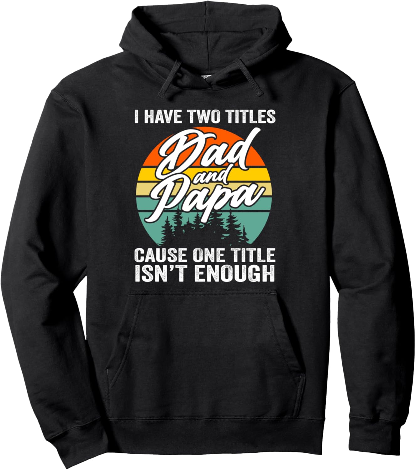 Толстовка с надписью «Папа и папа: два титула» Humor Dad & Father'S Day Gift Ideas, черный
Толстовка с надписью «Папа и папа: два титула» Humor Dad & Father'S Day Gift Ideas, черный