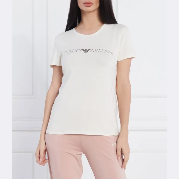 Футболка стандартного кроя Emporio Armani, бежевый
Футболка стандартного кроя Emporio Armani, бежевый