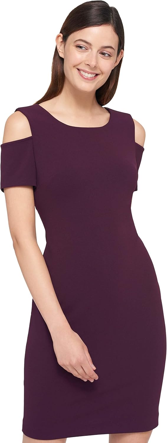 Женское платье Tommy Hilfiger с открытыми плечами и короткими рукавами, Aubergine
Женское платье Tommy Hilfiger с открытыми плечами и короткими рукавами, Aubergine